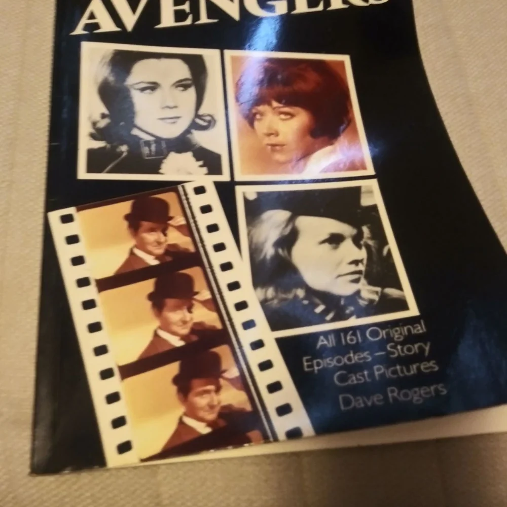 The Avenger's TV series video/book lot